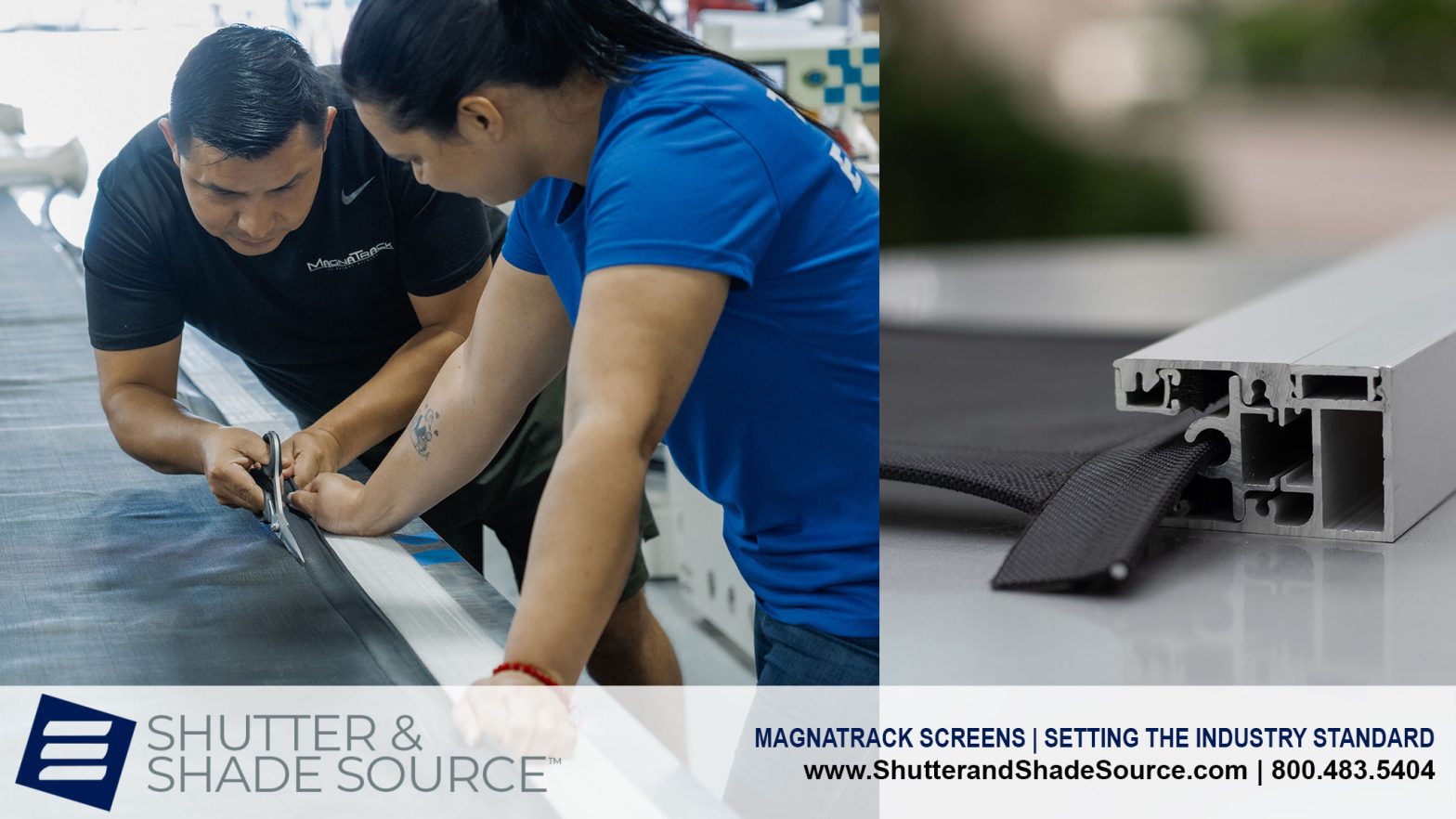 MagnaTrack Hurricane Screens | Shutter & Shade Source